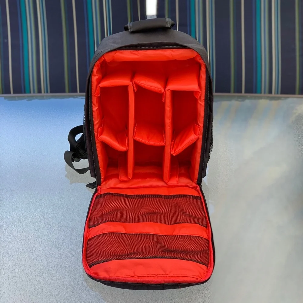 Lightweight Padded DSLR/SLR Camera Backpack